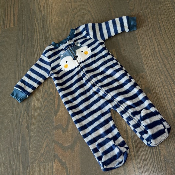 Rene Rofe baby Other - Rene Rofe Baby Striped Fleece Footie | 3-6 M